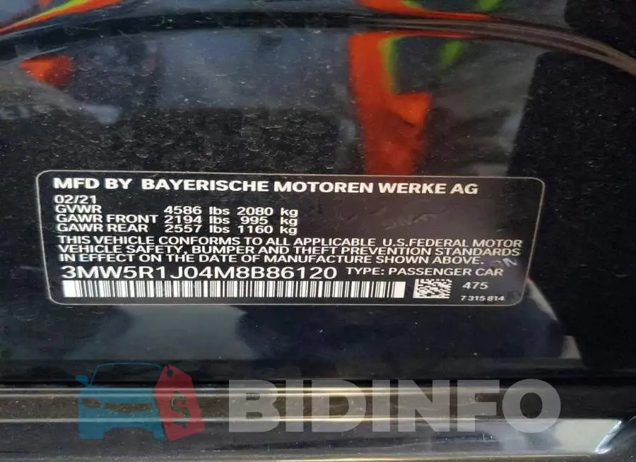 3MW5R1J04M8B86120 Photo# 13
