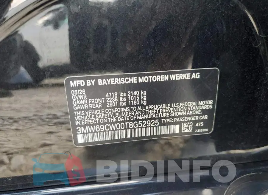 3MW69CW00T8G52925 Photo# 12