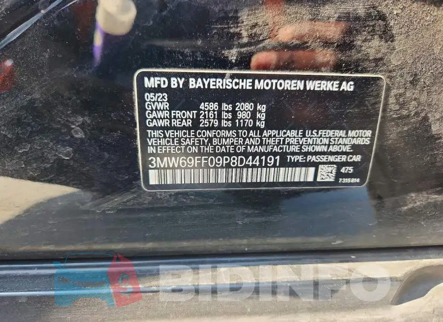 3MW69FF09P8D44191 Photo# 12