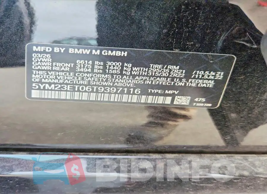 5YM23ET06T9397116 Photo# 13