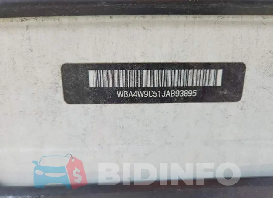 WBA4W9C51JAB93895 Photo# 12