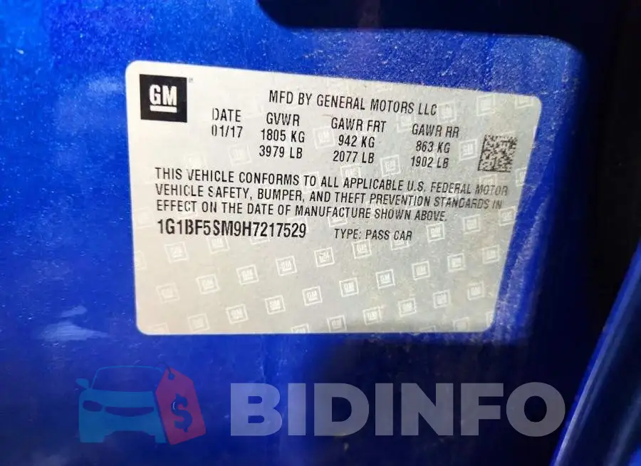 1G1BF5SM9H7217529 Photo# 13