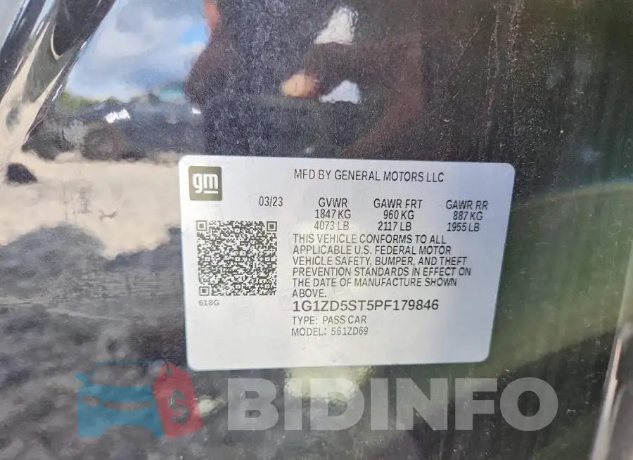 1G1ZD5ST5PF179846 Photo# 12