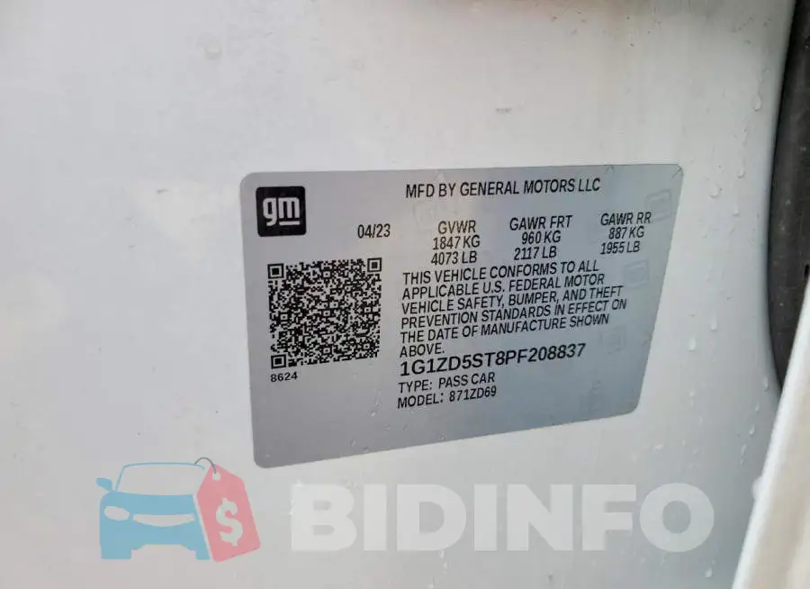 1G1ZD5ST8PF208837 Photo# 12
