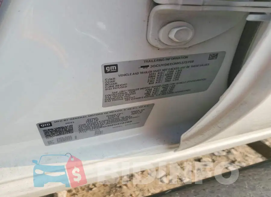 3GCUYDED3MG372768 Photo# 12