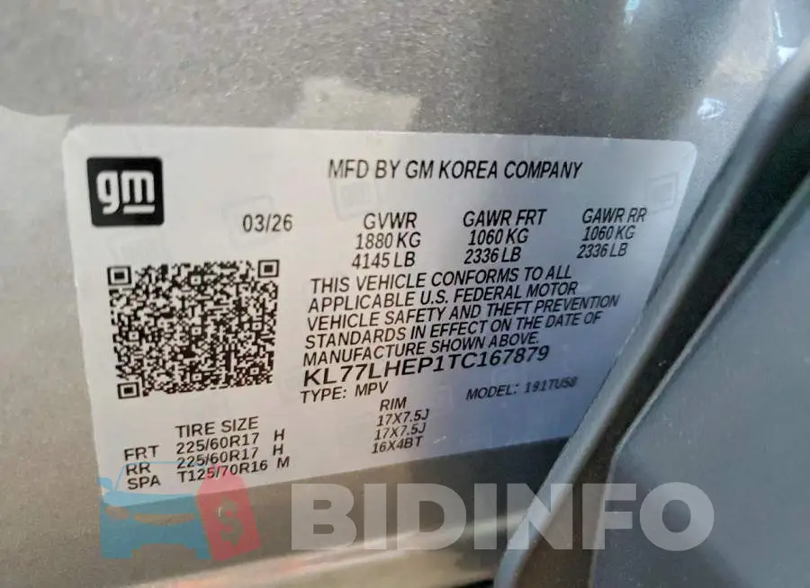 KL77LHEP1TC167879 Photo# 13