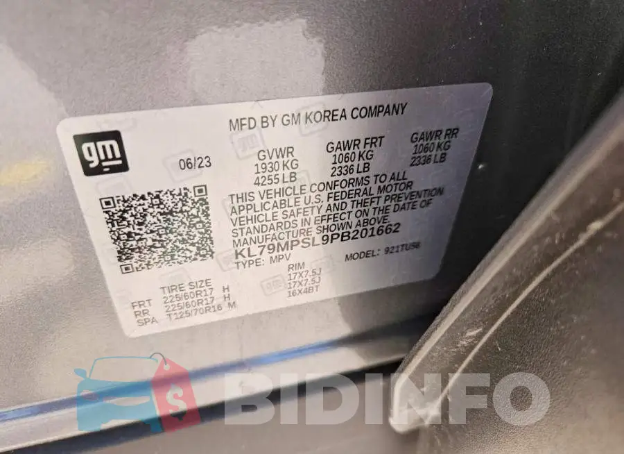KL79MPSL9PB201662 Photo# 13