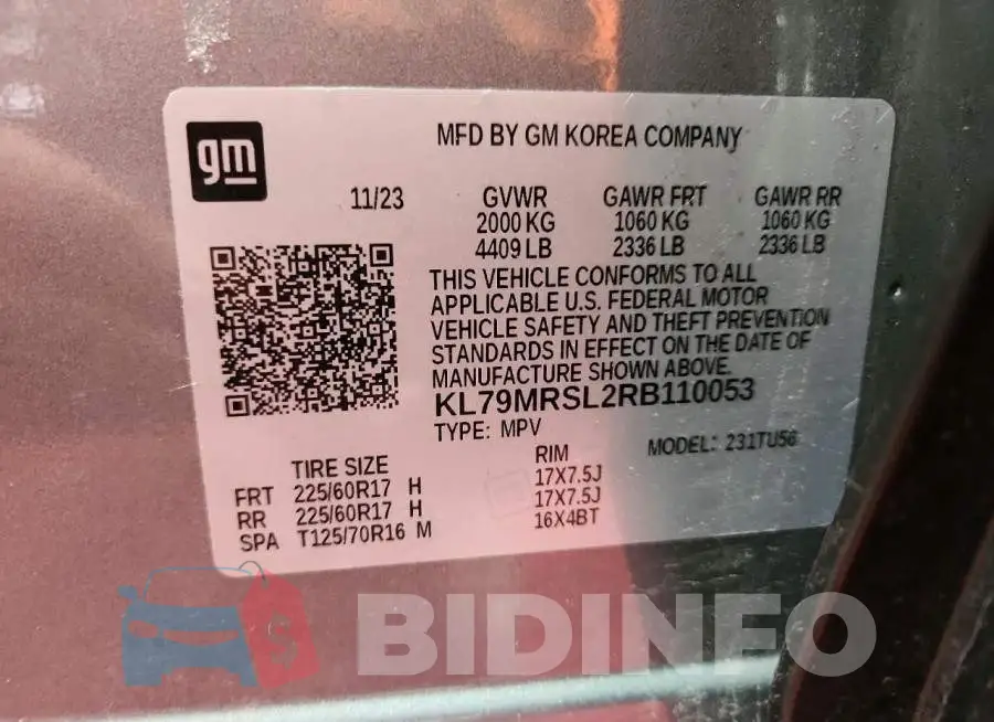 KL79MRSL2RB110053 Photo# 13