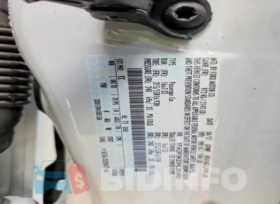 1FADP3K23HL263693 Photo# 13
