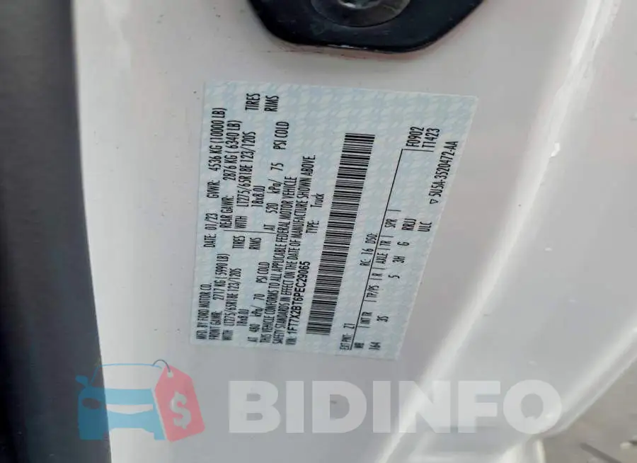 1FT7X2BT6PEC29065 Photo# 12