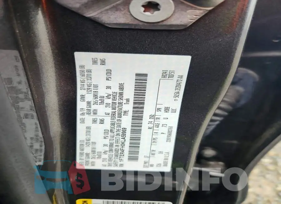 1FTER4FH0KLA59969 Photo# 12