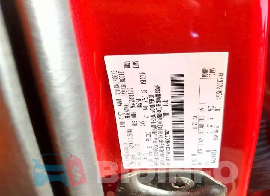 1FTEW1CF4HKC57821 Photo# 12