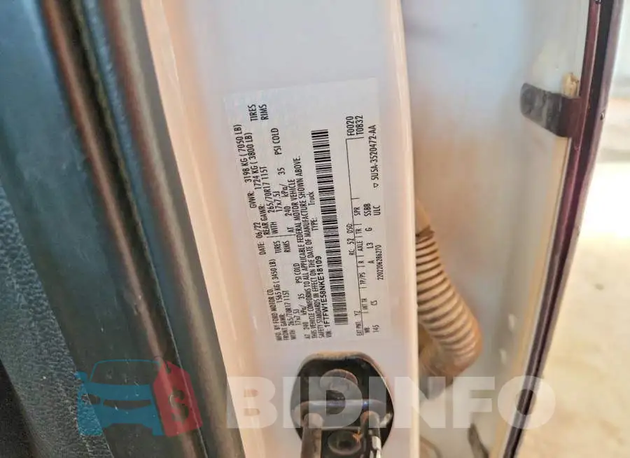 1FTFW1E58NKE18109 Photo# 12