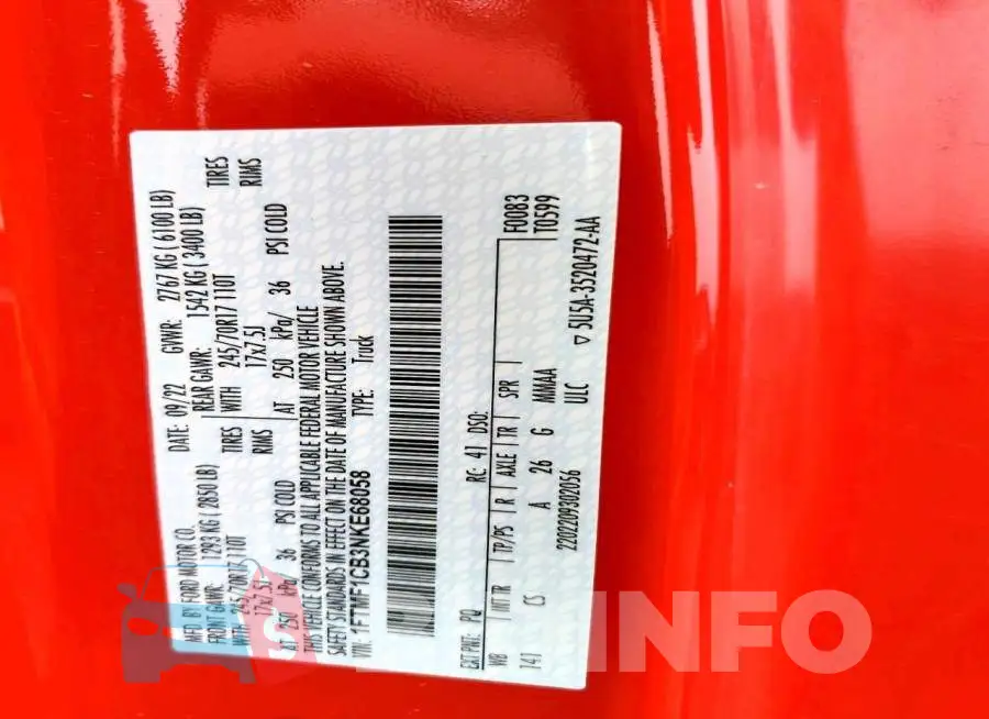 1FTMF1CB3NKE68058 Photo# 12