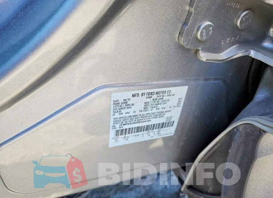 2FMPK4J90RBA04389 Photo# 13