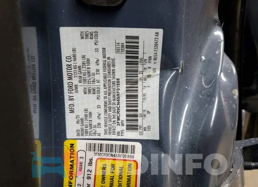 3FMCR9CN4SRF01888 Photo# 14
