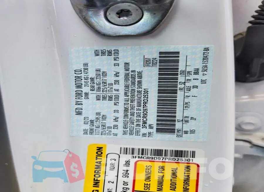3FMCR9D97PRD25301 Photo# 13