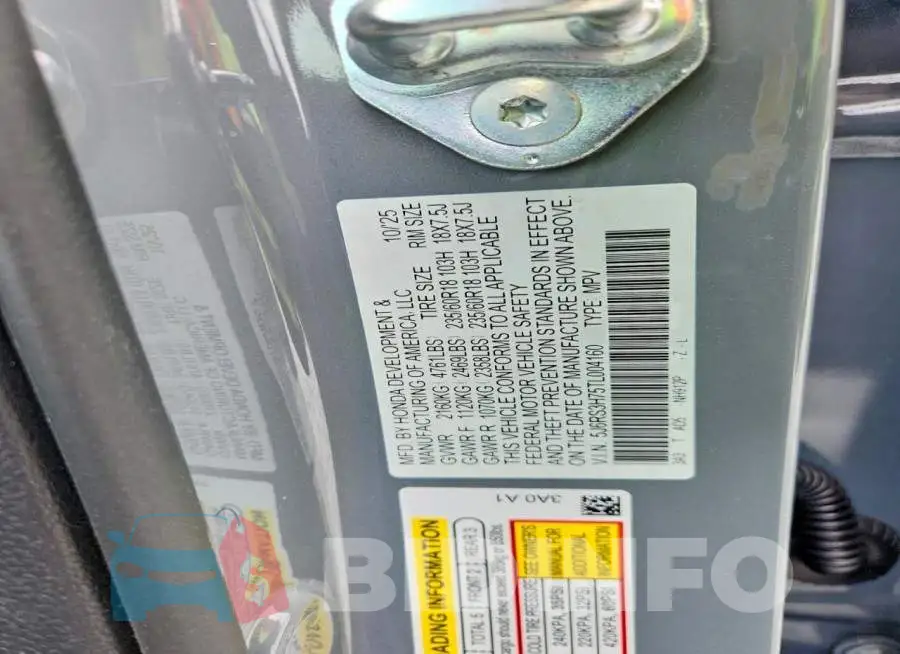 5J6RS3H75TL004160 Photo# 13