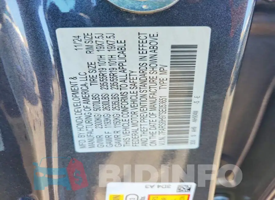 7FARS6H97SE053651 Photo# 14