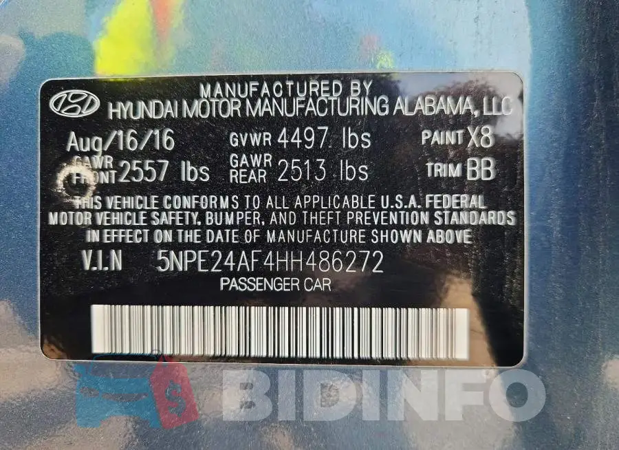 5NPE24AF4HH486272 Photo# 12