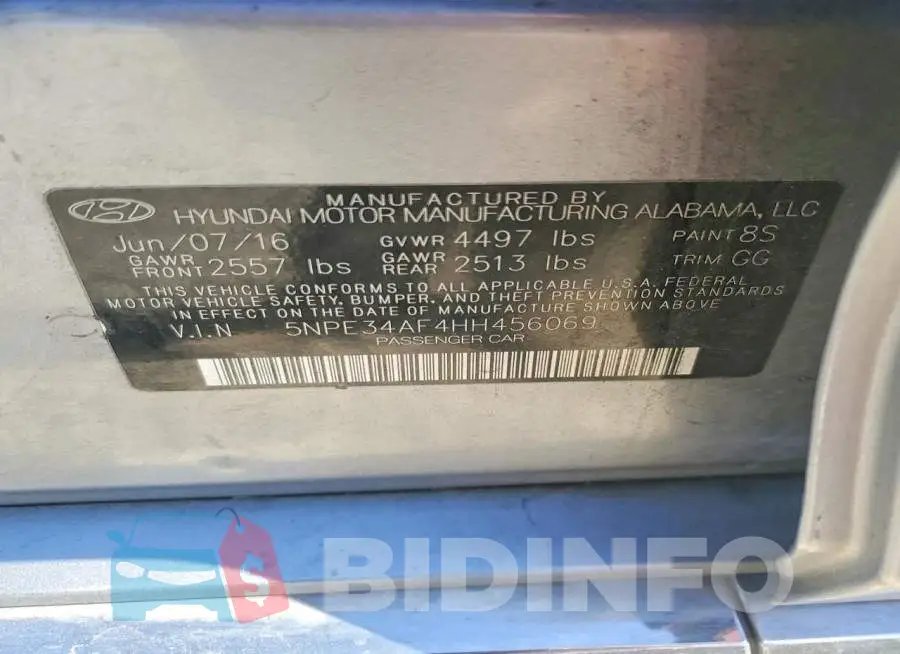5NPE34AF4HH456069 Photo# 12