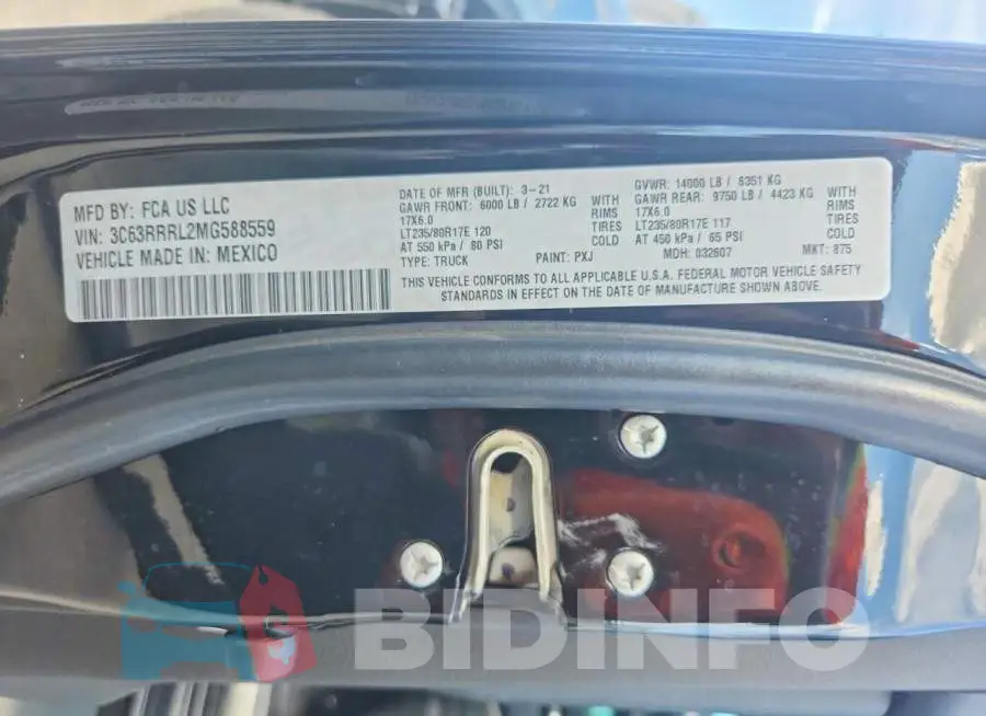 3C63RRRL2MG588559 Photo# 12