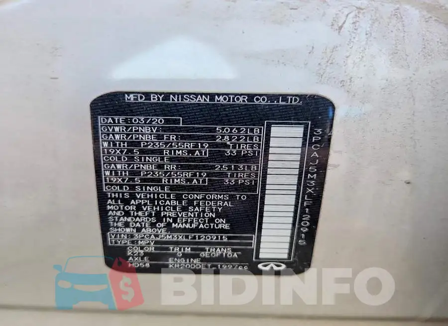 3PCAJ5M3XLF120915 Photo# 13