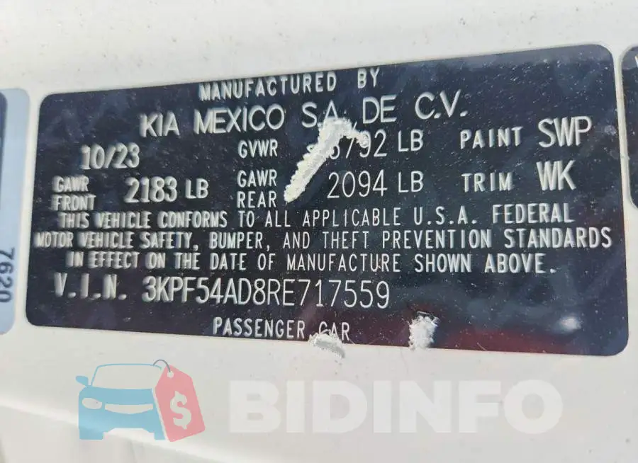 3KPF54AD8RE717559 Photo# 13