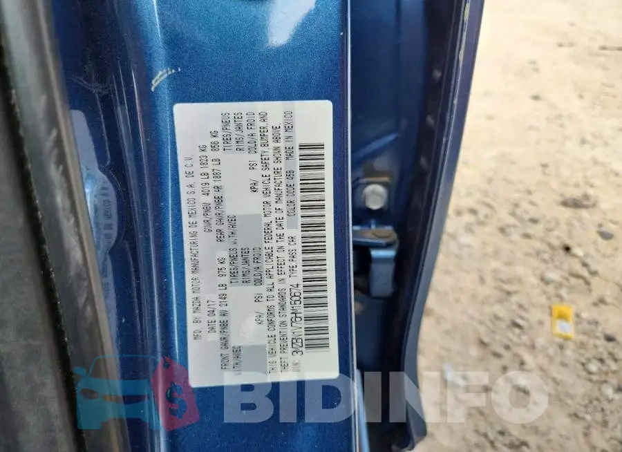 3MZBN1V76HM150674 Photo# 12