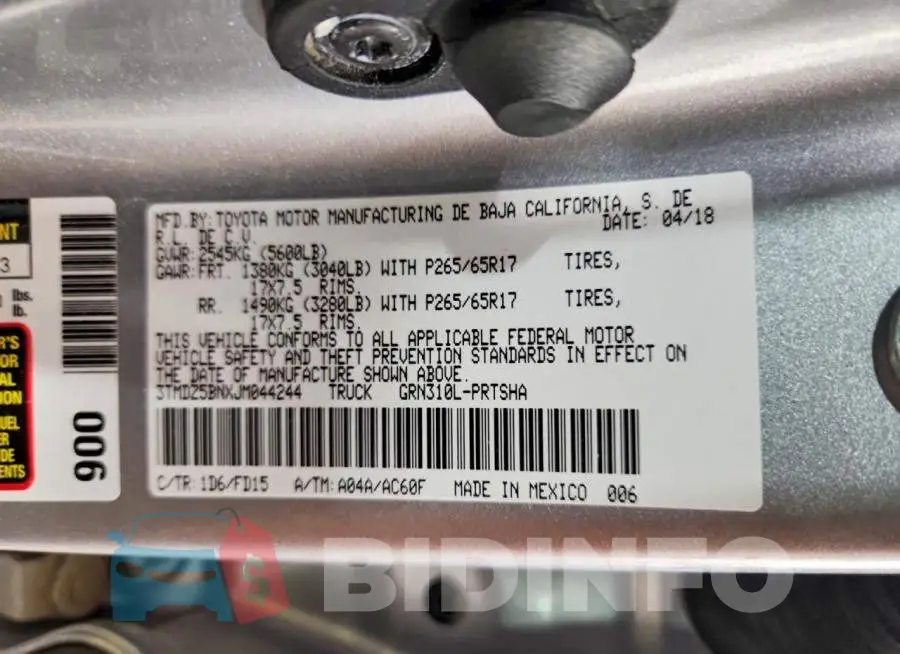 3TMDZ5BNXJM044244 Photo# 12