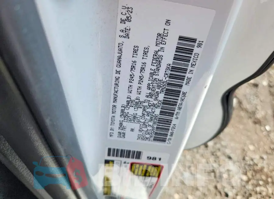 3TYRX5GNXPT083093 Photo# 12