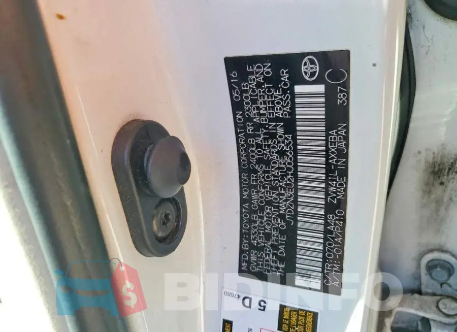 JTDZN3EU2HJ056534 Photo# 12