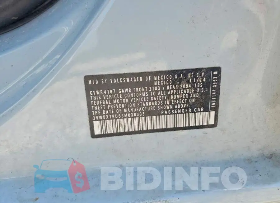 3VWBX7BU8SM036335 Photo# 12