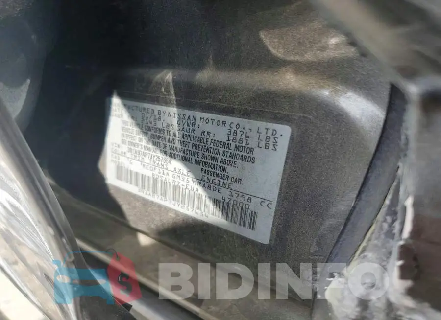 3N1AB7AP7JY257654 Photo# 12