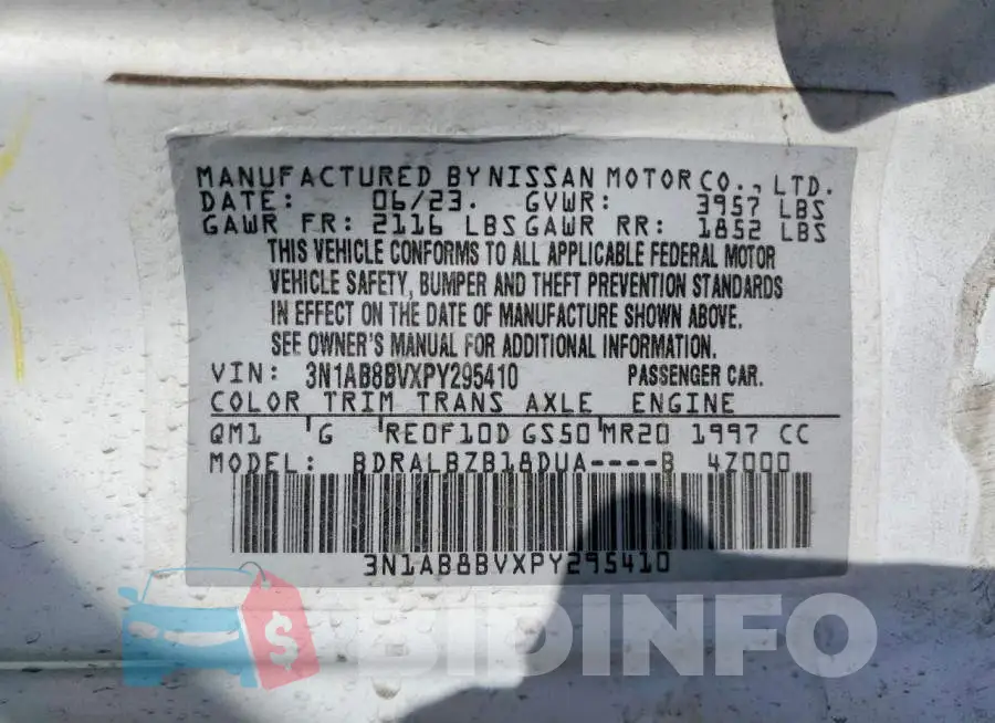 3N1AB8BVXPY295410 Photo# 13
