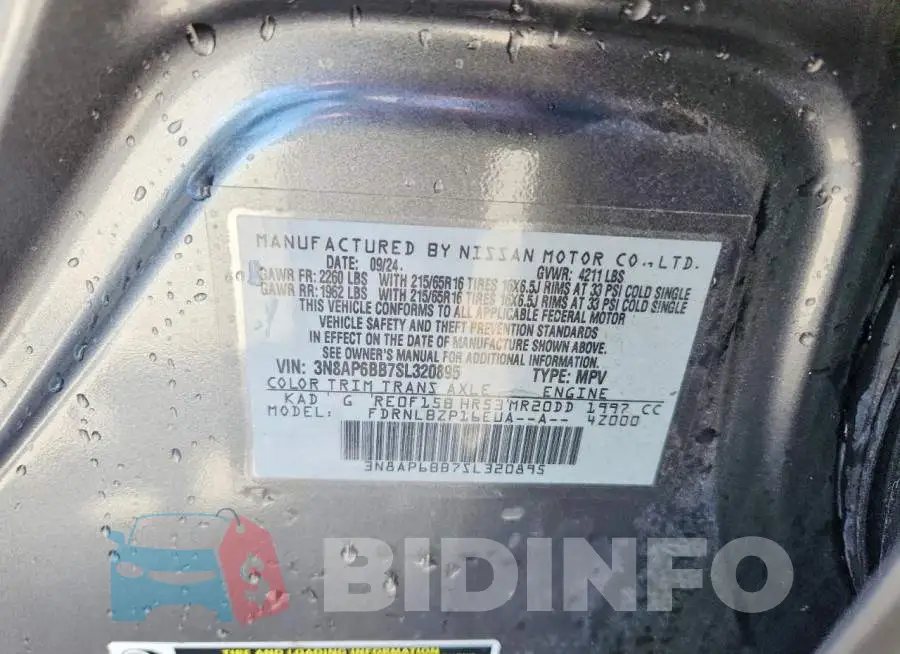 3N8AP6BB7SL320895 Photo# 12