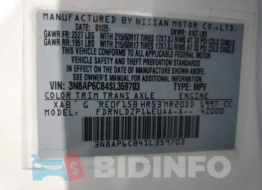 3N8AP6CB4SL359703 Photo# 13
