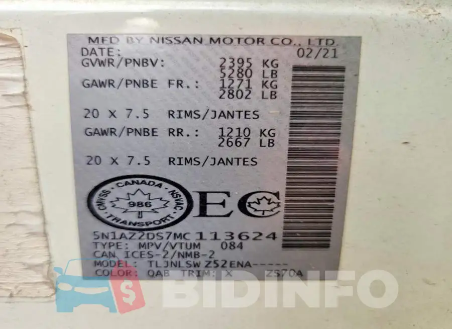 5N1AZ2DS7MC113624 Photo# 13