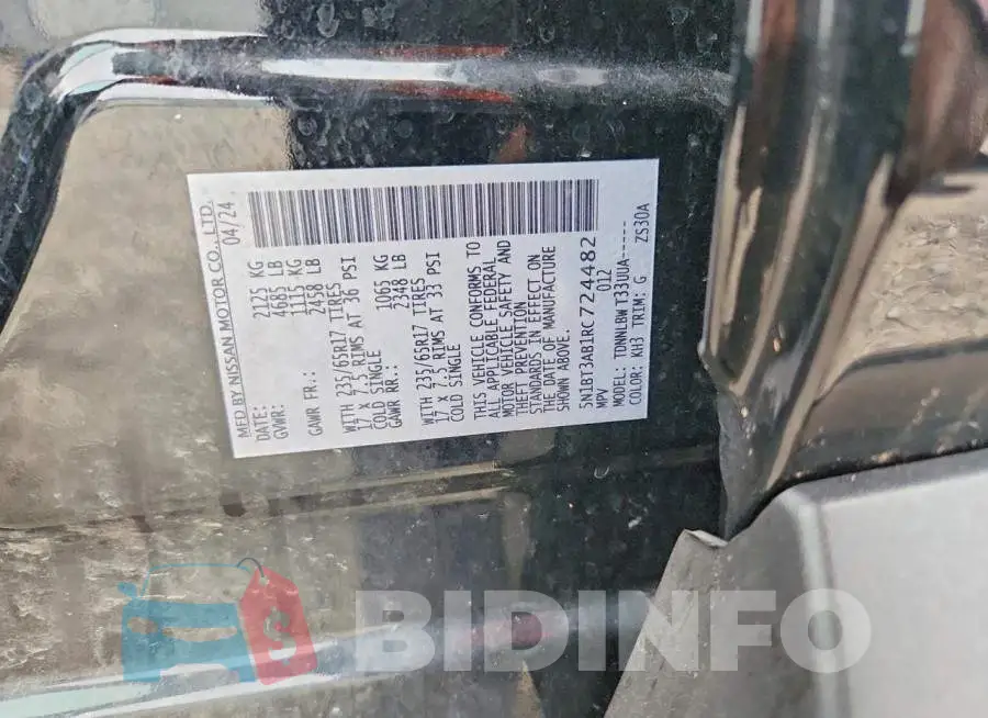 5N1BT3AB1RC724482 Photo# 13