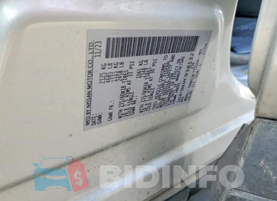 5N1BT3BB3PC938532 Photo# 13