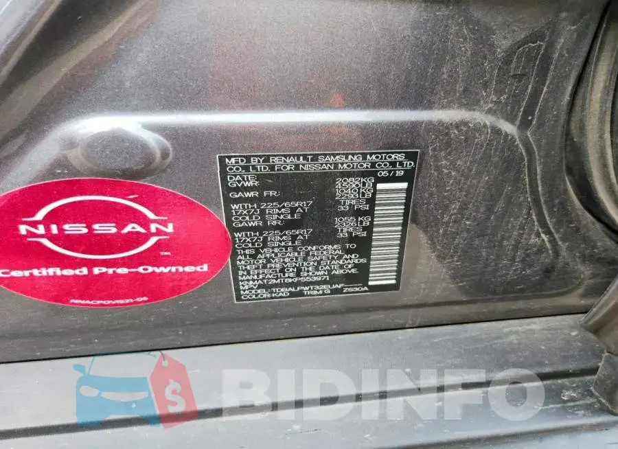KNMAT2MT8KP553971 Photo# 13