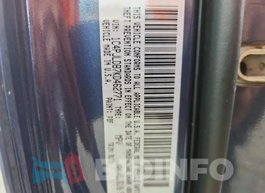1C4PJLDB7KD462771 Photo# 13