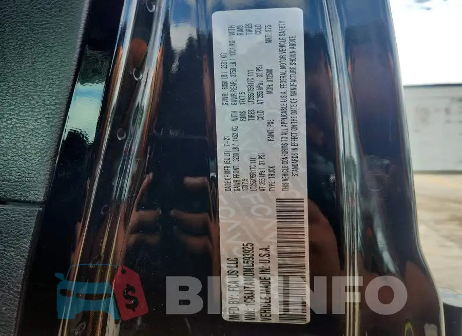 1C6JJTAM0ML593925 Photo# 12