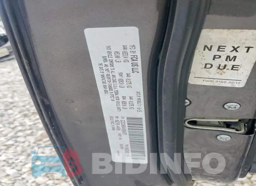 2C3CDXBGXKH664975 Photo# 12