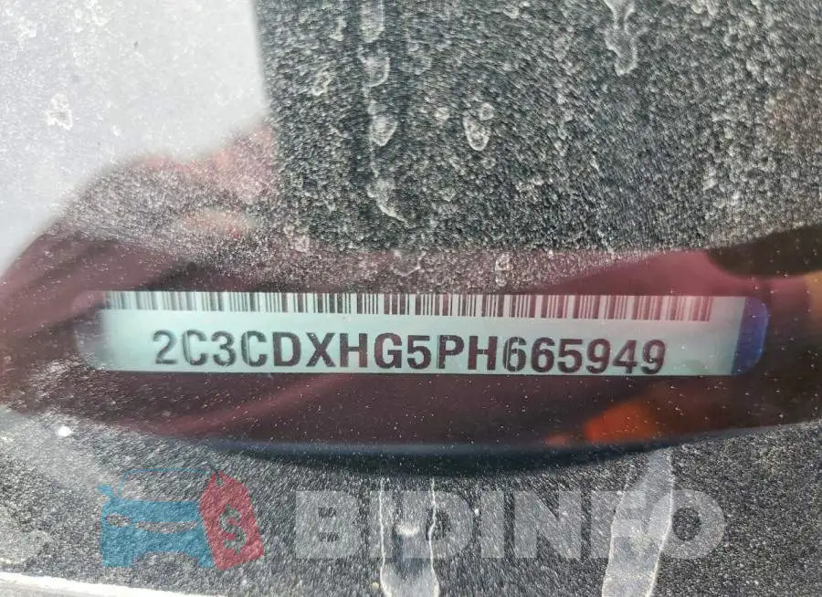 2C3CDXHG5PH665949 Photo# 12