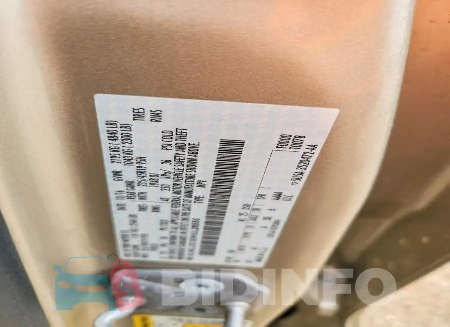 5LMCJ3C93HUL28550 Photo# 12