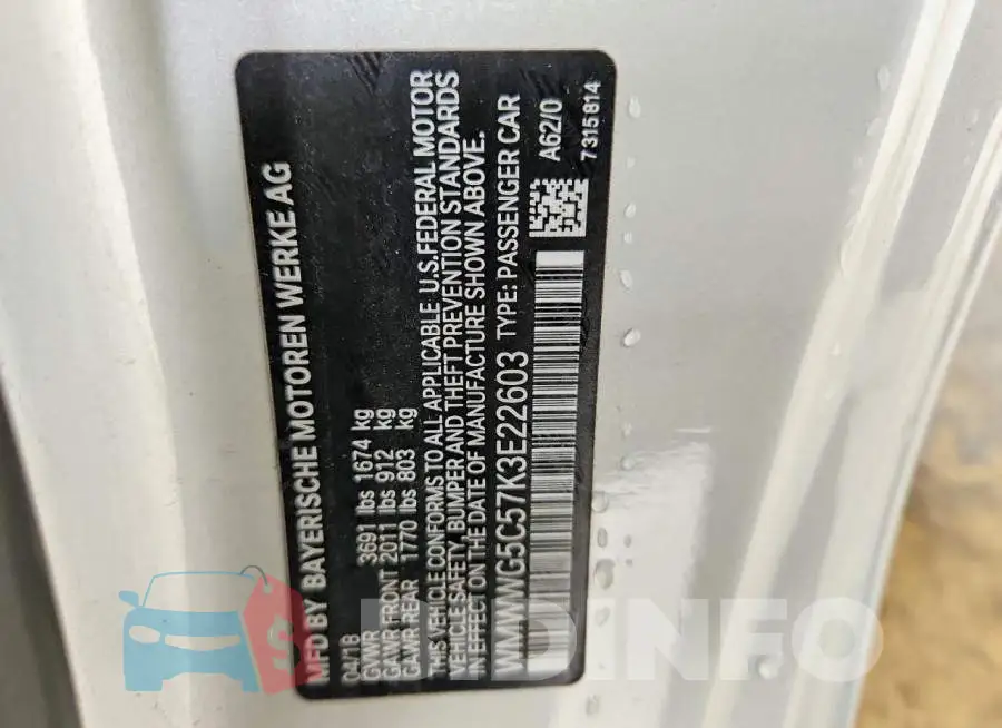 WMWWG5C57K3E22603 Photo# 12