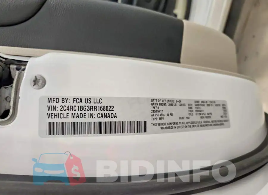 2C4RC1BG3RR168622 Photo# 13