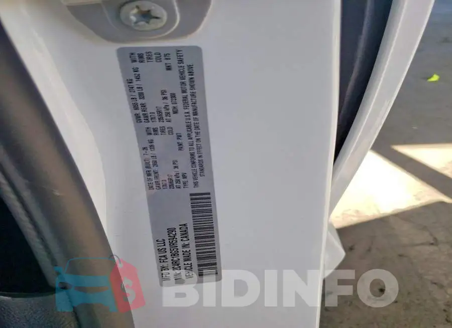 2C4RC1BG5VR594290 Photo# 13