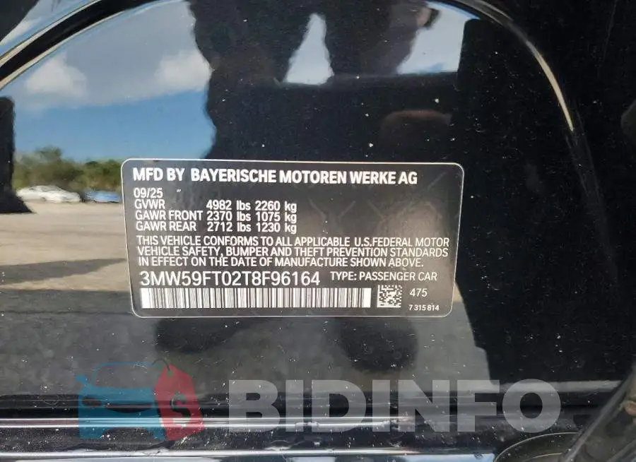 3MW59FT02T8F96164 Photo# 12
